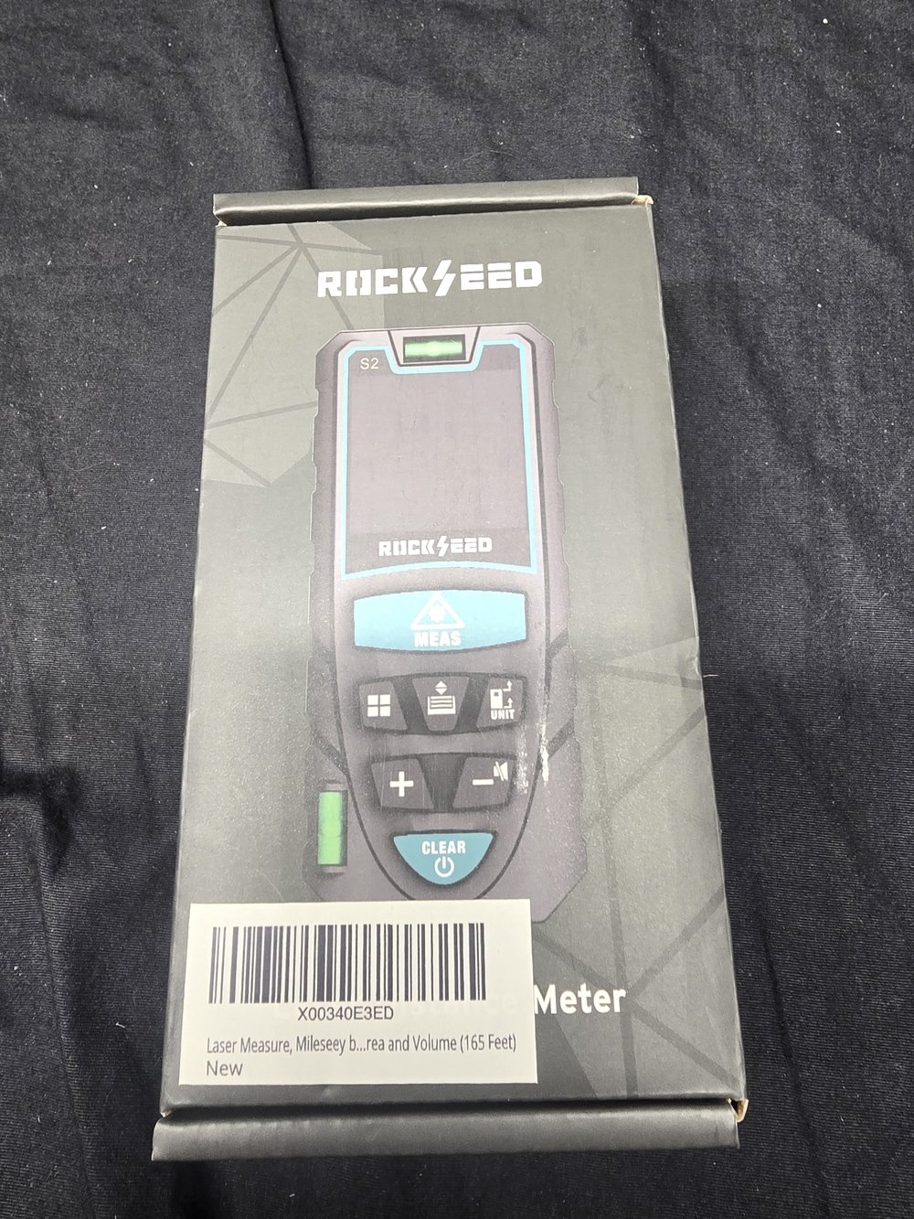 ROCK SEED Laser Distance Meter in Teal and Black